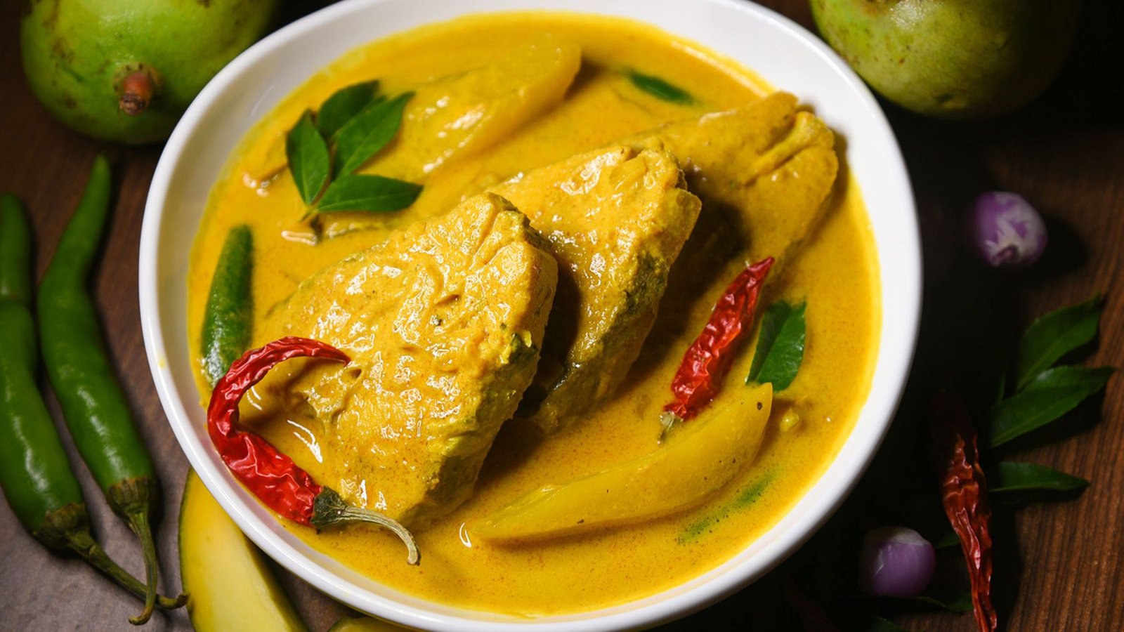 A dish of delicious masala fish curry