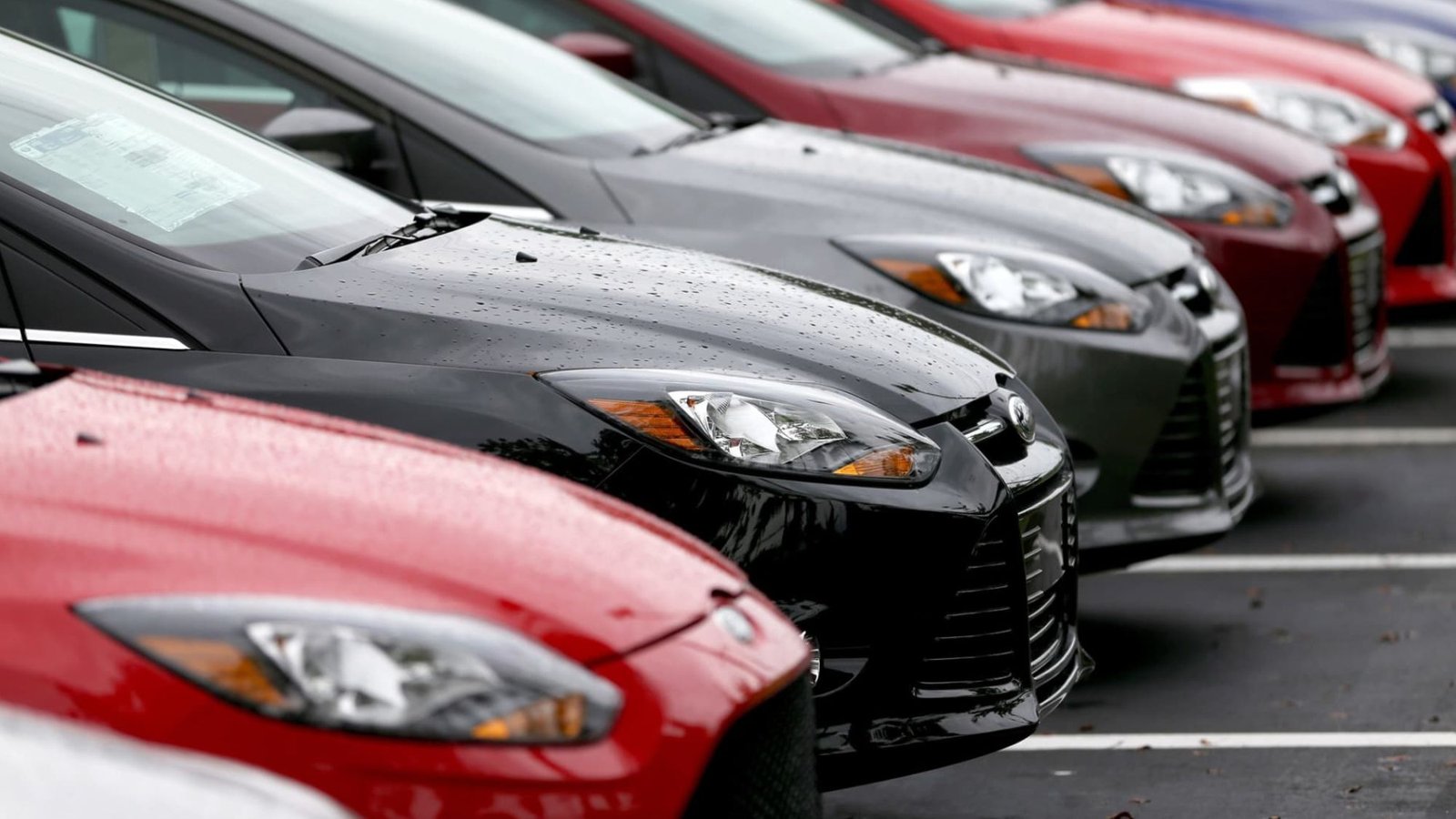 Cars in a row showcasing that custom mods can increase the vehicle resale value